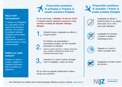Ne na Kitajsko, svetuje zunanje ministrstvo ob koronavirusu, o evakuacijah nič