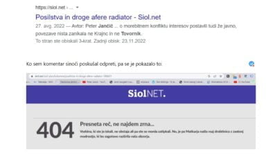 Zakaj so na Siolu pred referendumi cenzurirali moje članke?