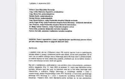 SDS: Opredelimo se do koalicijske zlorabe oblasti