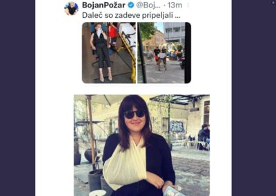 Fijavževo moti, da so ljudje videli posnetke slabosti Plaskanove, krivdo za “urgenco” pa vali na prejšnje vodstvo
