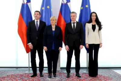 Golob in Gabrova na olimpijskih igrah z Alešem in Natašo Pirc Musar