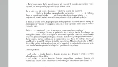 Nasilje v družini: Po zunajzakonski partnerici se je spravil še na policistko