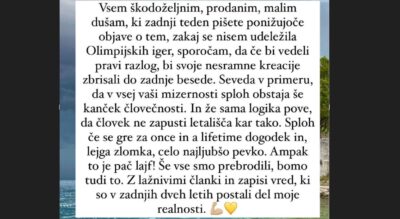 Tina Gaber “prodanim dušam”: Če bi poznali razlog, bi zbrisali svoje nesramnosti