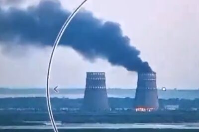 So Rusi znoreli? Dim se vali iz nuklearke Zaporožje