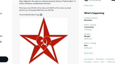 Putinu spodletela vrnitev Moldavije “mami Rusiji”