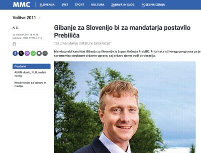 Prebilič po polomu spet juriša na vlado