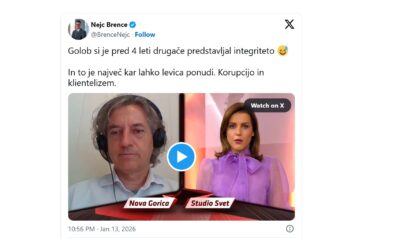 Nova zloraba oblasti za spine za reševanje Goloba po KPK