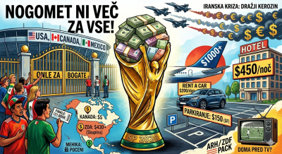 SP v nogometu v Ameriki: Užitek le za bogate, finale stane celo premoženje