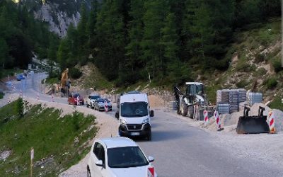 Letos parkiranja na prelazu Vršič ne bo, pa tudi prevozen ne bo!